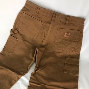 Carhartt 36x34 Canvas Men’s Brown Carpenter Pants